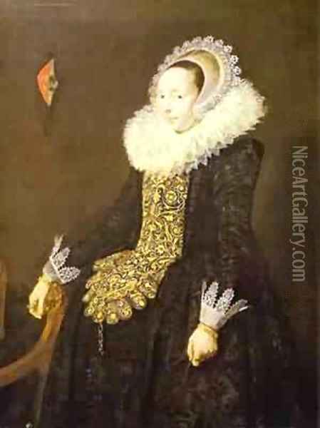 Malle Babbe 1629-30 Oil Painting - Frans Hals
