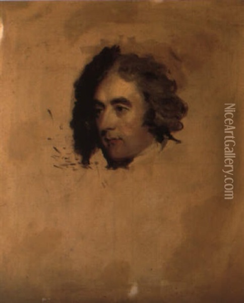 Portrait Of A Gentleman (william Eden, 1st Lord Auckland, M.p.?) Oil Painting - Thomas Lawrence