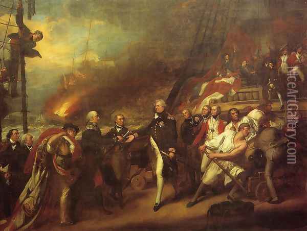 The Victory of Lord Duncan Oil Painting - John Singleton Copley