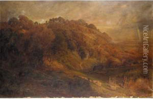 A Rainbow At Night Is The Shepherd's Delight Oil Painting - John Clayton Adams