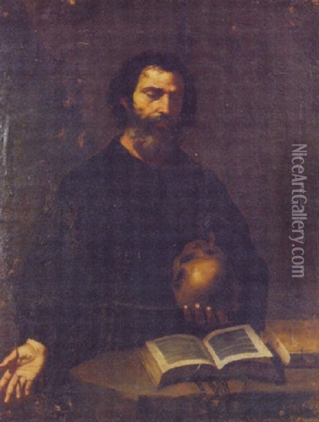 The Penitent Saint Francis Oil Painting - Jusepe de Ribera