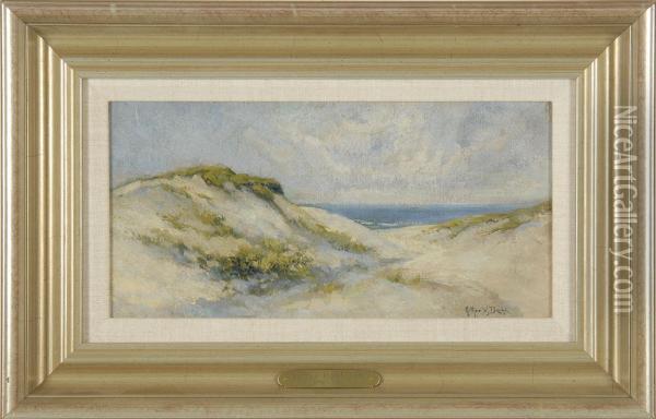Provincetown Dunes Oil Painting - Arthur Vidal Diehl