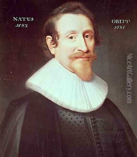 Hugo Grotius 1583-1645 Oil Painting - Michiel Jansz. van Miereveld