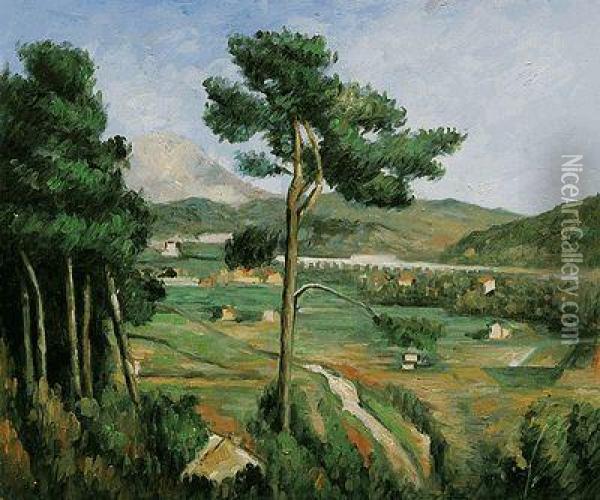 Mount Saint-victoire Oil Painting - Paul Cezanne