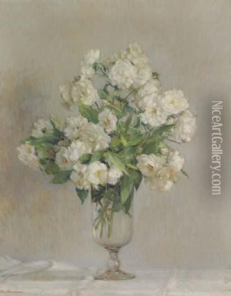 Bouquet De Fleurs Oil Painting - Pierre Felix Masseau Fix-Masseau