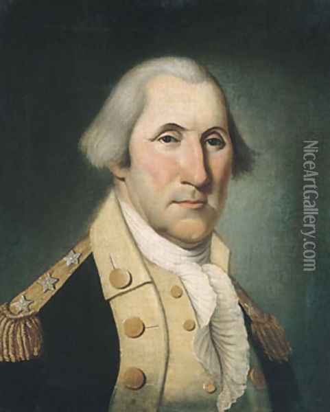 George Washington Oil Painting - Charles Peale Polk