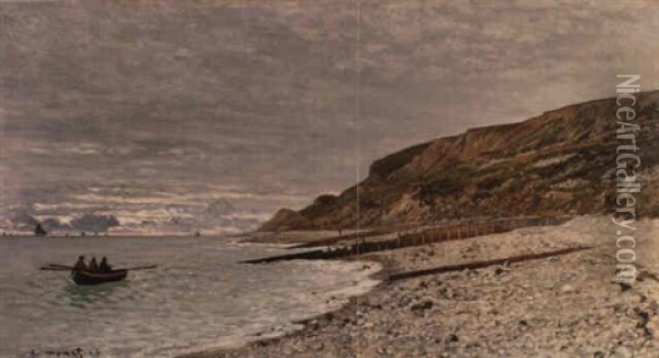 La Pointe De La Heve, Honfleur Oil Painting - Claude Monet