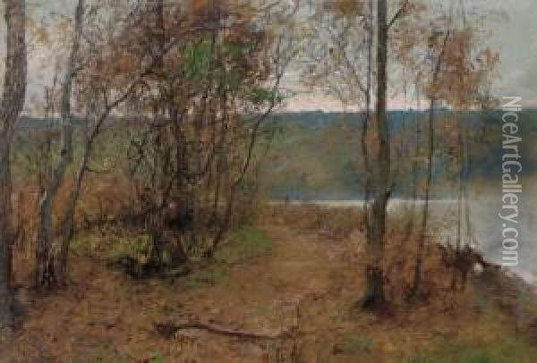 Autumn On The River Oil Painting - Walter Launt Palmer