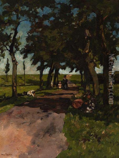 A Summer Day Oil Painting - Willem de Zwart