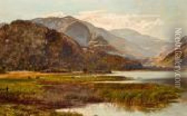 Ullswater Oil Painting - Sidney Richard Percy