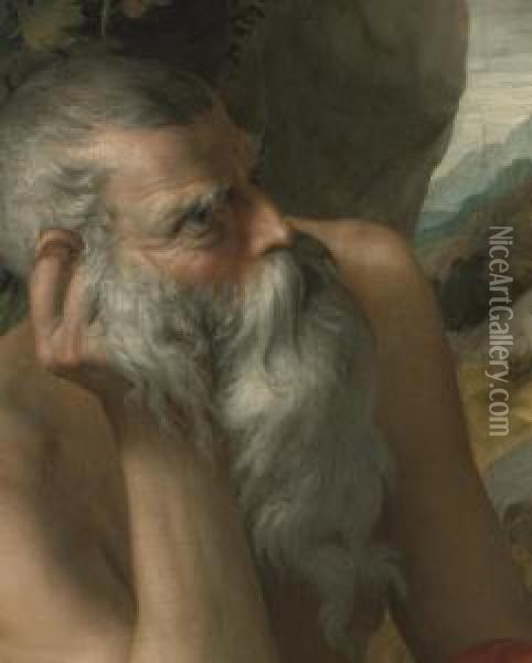 Saint Jerome Oil Painting - Girolamo Francesco Maria Mazzola (Parmigianino)