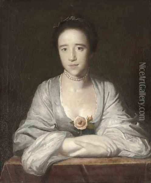 Portrait of a lady 3 Oil Painting - Sir Joshua Reynolds