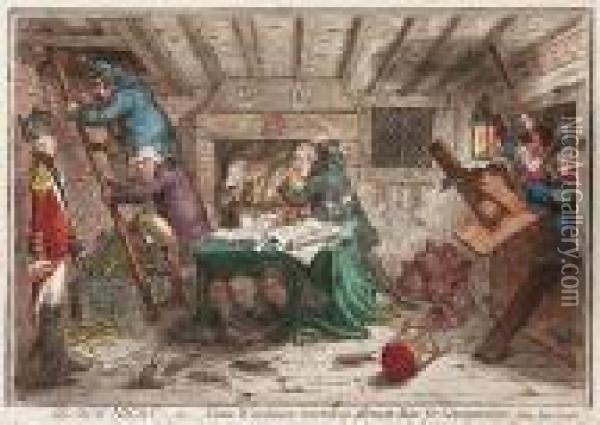 Search-night Oil Painting - James Gillray
