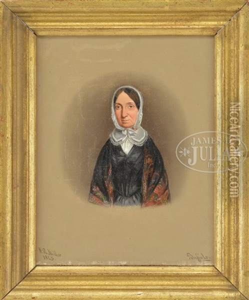 Portrait Of Aunt Doone Oil Painting - William Rickarby Miller