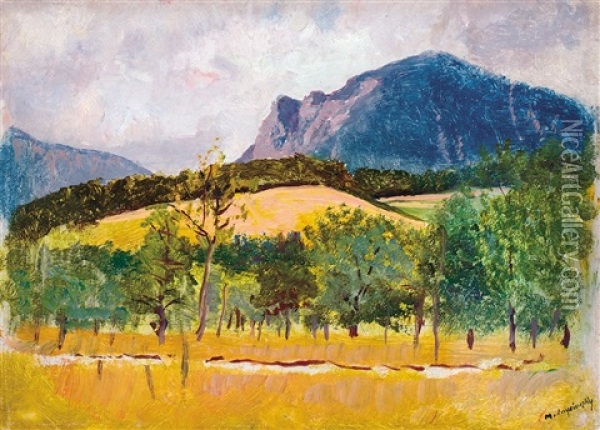 The Tatras Oil Painting - Laszlo Mednyanszky