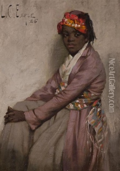 The Local Dress Oil Painting - Lawrence Carmichael Earle