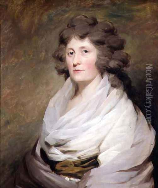 Mrs. Maclean of Kinlochaline, 1823 Oil Painting - Sir Henry Raeburn