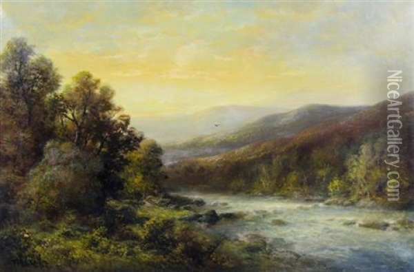 Landscape Oil Painting - Thomas Bailey Griffin