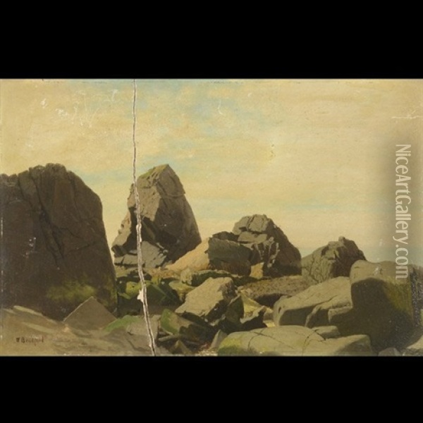 Mount Desert, Maine Oil Painting - William Bradford