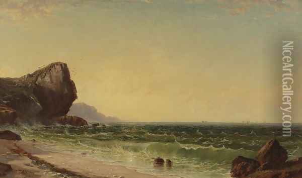 Rocky Coast 2 Oil Painting - Alfred Thompson Bricher
