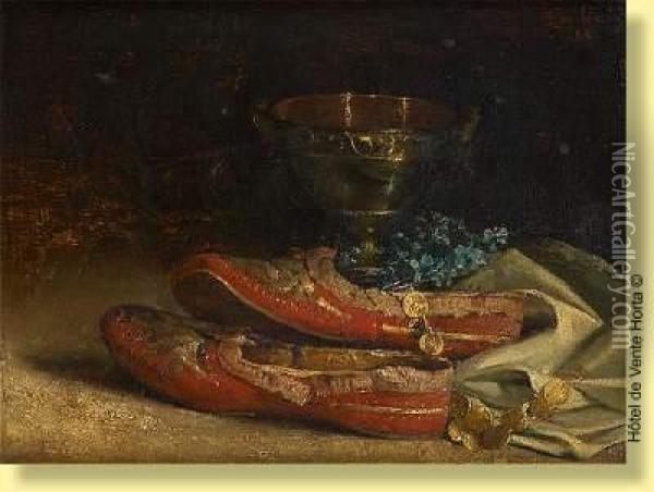 Chaussures Orientales Oil Painting - Paul Gorge