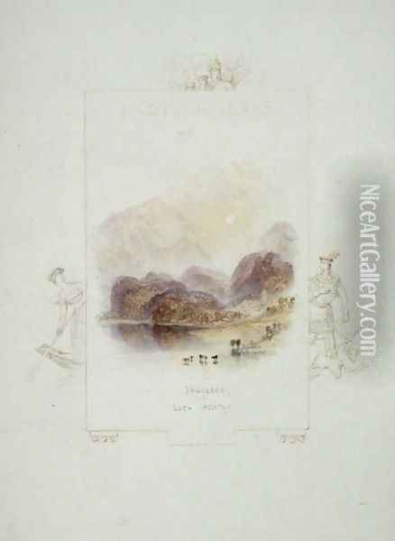 Design for an illustration for Walter Scotts Lady of the Lake, Loch Achray Oil Painting - Joseph Mallord William Turner