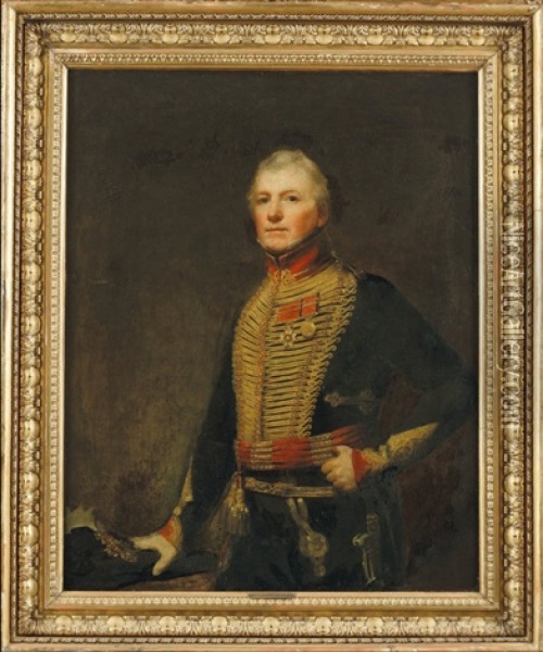 Portrait Du Colonel Macdonald Oil Painting - Sir Henry Raeburn