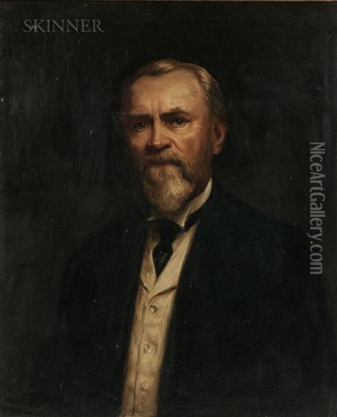 Portrait Of Henry Phipps Jr Oil Painting - Abbott Handerson Thayer