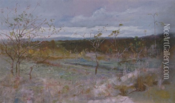 Richmond Landscape Oil Painting - Jane Sutherland