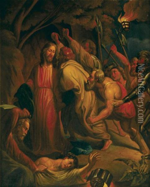 The Betrayal Of Christ Oil Painting - Sir Anthony Van Dyck