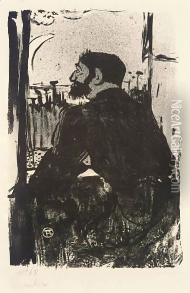 Nuit Blanche Oil Painting - Henri De Toulouse-Lautrec