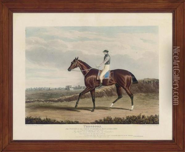 Reveller, The Winner Of The Great St. Leger At Doncaster Oil Painting - John Frederick Herring Snr