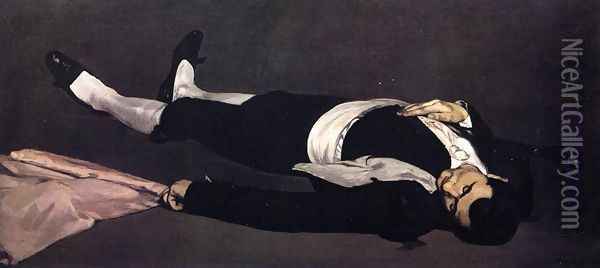 The Dead Toreador Oil Painting - Edouard Manet