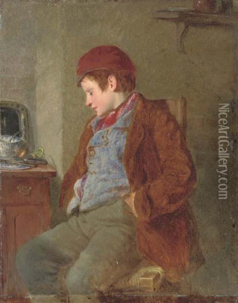 Forty Winks Oil Painting - William Henry Knight