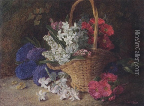Spring Flowers Oil Painting - Vincent Clare