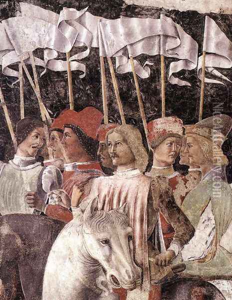 Horseman 1476-84 (detail) Oil Painting - Baldassare Estense