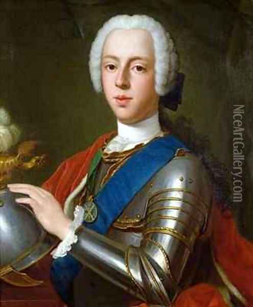 Bonnie Prince Charlie Oil Painting - G. Dupre