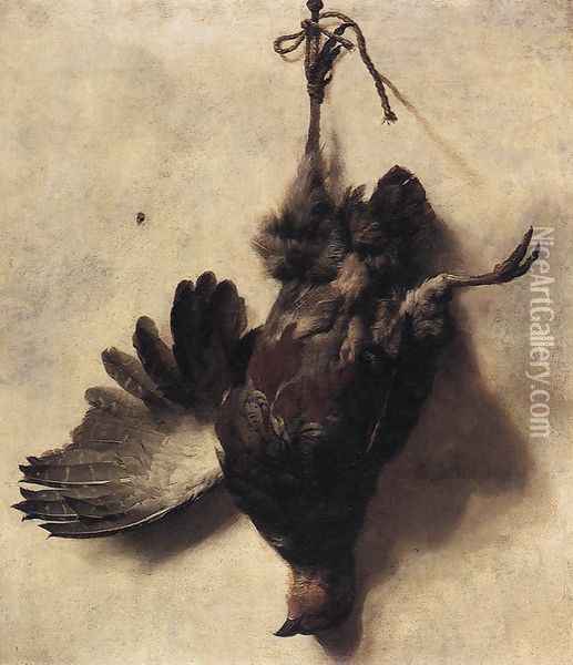 Dead Partridge Oil Painting - Jan Baptist Weenix