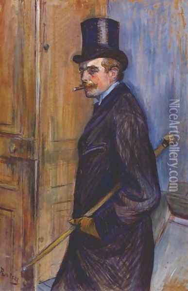 Monsieur Louis Pascal 1891 Oil Painting - Henri De Toulouse-Lautrec
