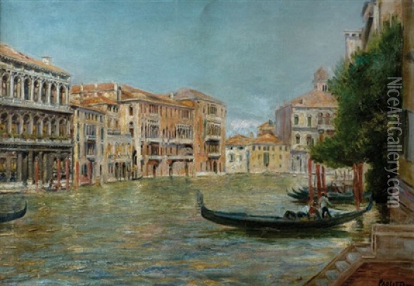 Vista De Venecia Oil Painting - Rodolfo Paoletti