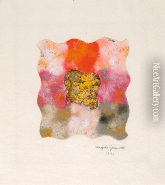 Abstraktion Oil Painting - Augusto Giacometti