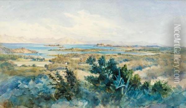 The Greek Islands Oil Painting - Angelos Giallina