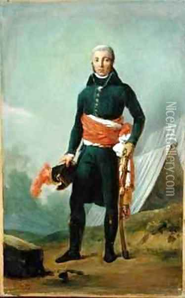 General Jean Victor Moreau 1763-1813 Oil Painting - Baron Francois Gerard