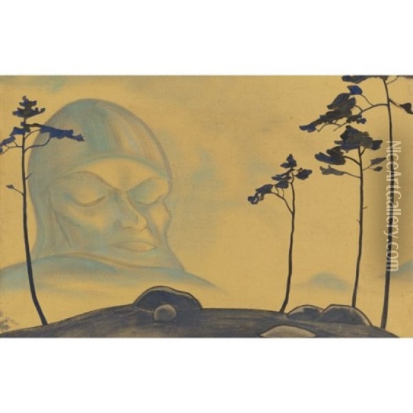 Dream Of The Orient Oil Painting - Nikolai Konstantinovich Roerich