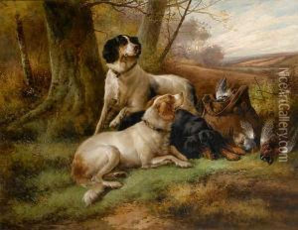 A Successful Day Oil Painting - John Gifford