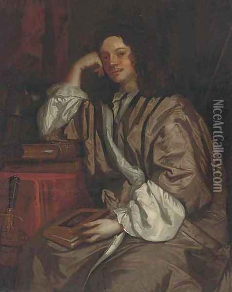 Portrait of Thomas, 1st Lord Clifford Oil Painting - Sir Peter Lely