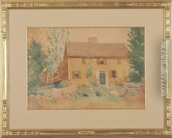 Wilton House Oil Painting - Morgan Colt