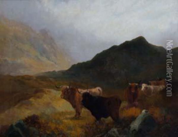 Carter Fell Oil Painting - Thomas Henry Gibb