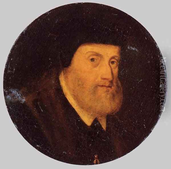 Portrait of Charles V 1550 Oil Painting - Anonymous Artist