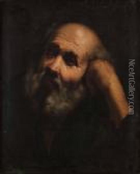 Apostel Oil Painting - Guercino